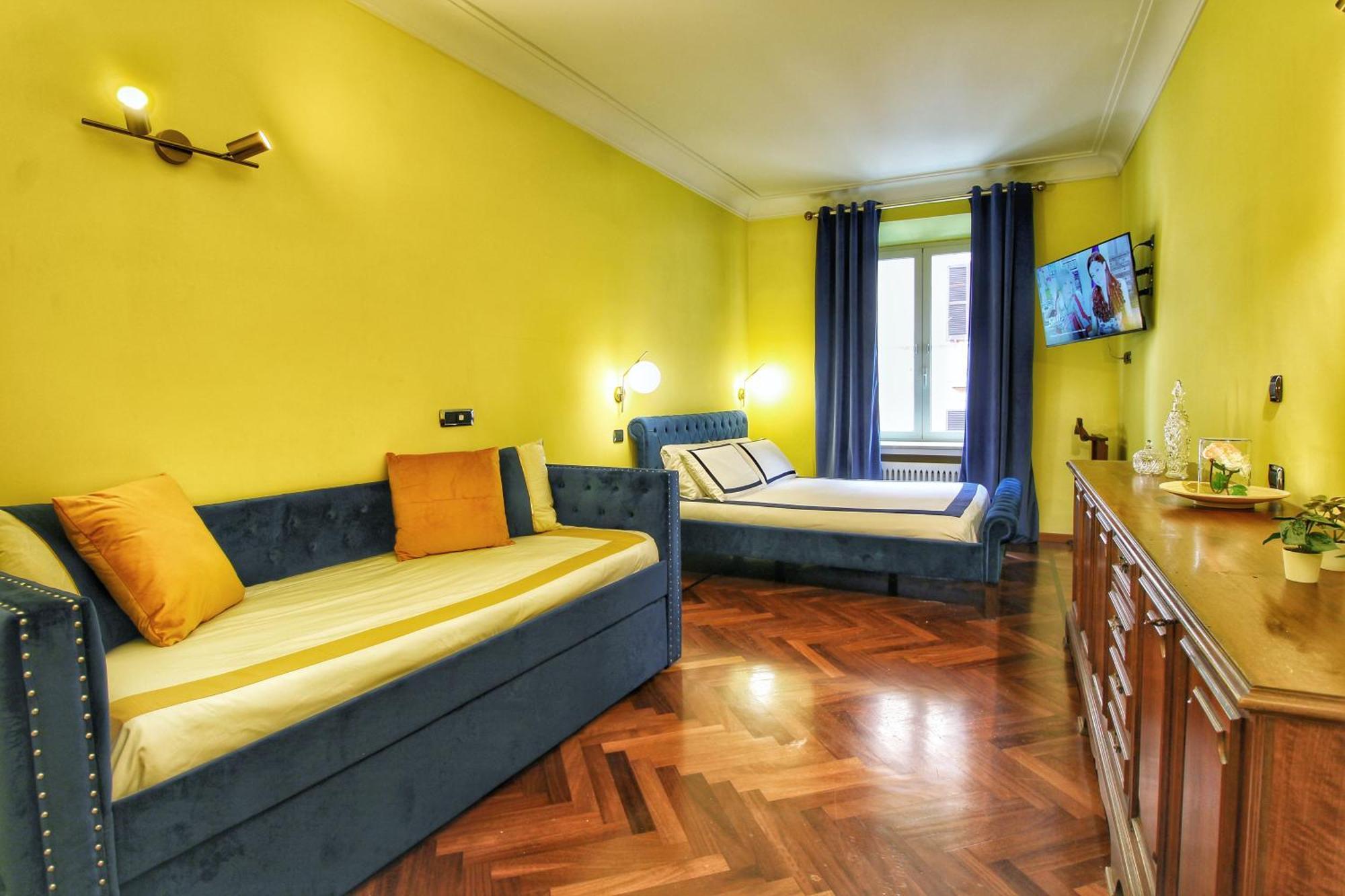 Large And Charming Apartment In Trastevere By Yourhost 罗马 外观 照片